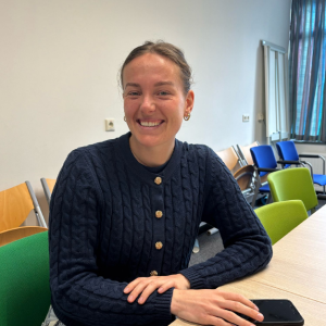 Foto van Sofie Schilling pedagogische medewerkster Sophia kinderziekenhuis