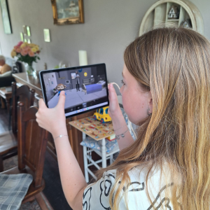 High-fidelity prototype testen met twee gebruikers (beide 10 jaar oud) - pt. 2